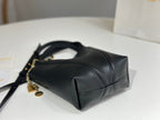 Chloe Spin Small Bag 18cm Black Calfskin