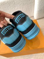LV Trainer Sneaker Blue Cowhide