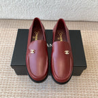 CC 25S Loafer Dark Red Calfskin