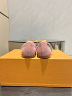 LV Romy Flat Ballerina Pink Lambskin 516502