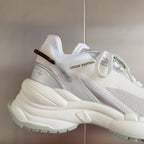 LV Run 55 Sneaker 55mm Grey Mix White Jacquard Fabric
