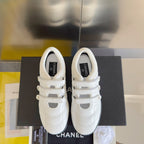 CC MARY JANE SNEAKER IN WHITE LAMBSKIN