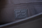 LV M82545 Embossed Takeoff Pouch  Black Monogram Shadow Cowhide  179421