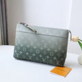 LV Pochette Voyage Souple Khaki Green Monogram Canvas 224143