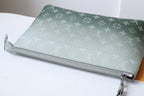 LV Pochette Voyage Souple Khaki Green Monogram Canvas 224143