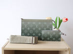 LV M11544 Gaston Wearable Wallet Elegant Green Monogram Canvas 224247