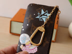 LV M12229 Key Pouch Azur Frost Monogram Canvas 224253