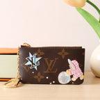 LV M12229 Key Pouch Azur Frost Monogram Canvas 224253