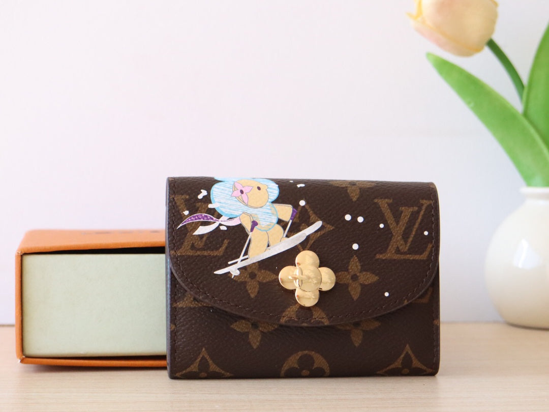 LV M12220 Rosalie Coin Purse Monogram Canvas