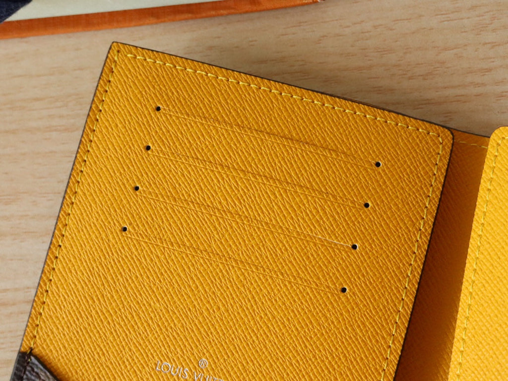 LV M82862 Passport Holder Yellow Monogram Canvas 224117