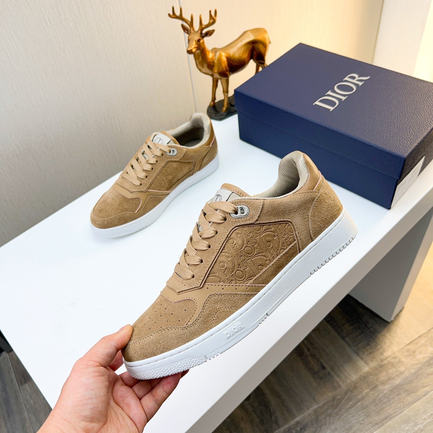CD 25 B57 Sneaker Brown Suede 750636