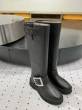 Viv Ranger Boots Black Calfskin 365206