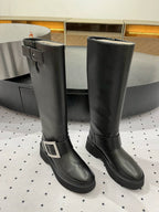 Viv Ranger Boots Black Calfskin 365206