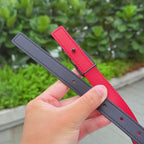 CD 2cm Icon Belt Black Calfskin 203166