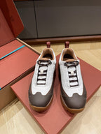 LP Katharina Sneaker Coffee White Technical Fabric 521686