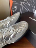 CC 26ss Low-Top Sneaker Sliver Leather 623160