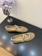 CC 25 Ballet Flats Light Brown Calfskin 331659