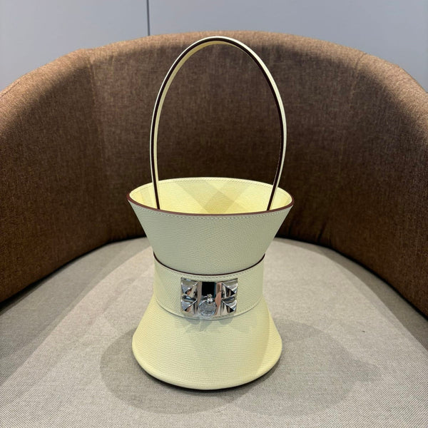 HM Mini Medor Bag Cream Epsom Calfskin 269891