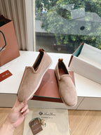 Venice Walk Loafer Beige Suede