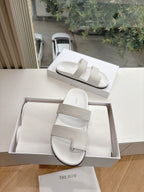 Hugh Sandal in White Cowhide 286180