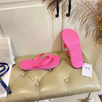 CD Thong Sandal Hot Pink Rubber 687622