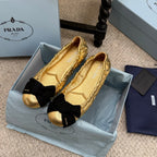 Pra 26s Ballet Flat Gold Sheepskin 635249