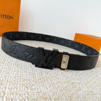 LV 4.0 Belt Star Buckle Embossed Leather 200330