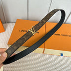 LV ICONIC 25 MM IN BROWN DAMIER CALFSKIN SILVER HARDWARE