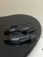 CC 25P Black Quilted Calfskin