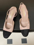CC 25 SlingBack 65mm Blush Pink Suede 393990