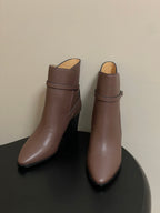 LP Felicity Ankle Boots 70mm Light Brown Cowhide 440311