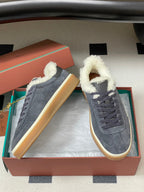 LP 25 Fur Sneaker Dark Blue Suede Cowhide 534662