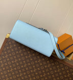 LV Marelle 30cm Tote Bag Blue Epi grain leather 241068