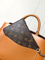 LV Marelle 30cm Tote Bag Caramel mix Brown Epi grain leather 241072