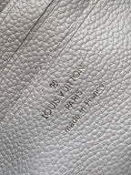 LV WOC 23.5cm Brume Gray Embossed Cowhide Metal HW