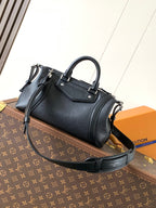 LV Nano LV Biker 38cm Black Sheepskin & Cowhide Metal