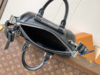 LV Nano LV Biker 38cm Black Sheepskin & Cowhide Metal