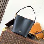 LV Low Key All In BB 16cm Black Cowhide GHW