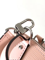 LV Alma BB Handbag 18cm Pink Epi Cowhide Metal HW