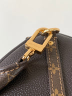 LV M26359 Express MM Handbag 36cm Brown Cowhide GHW