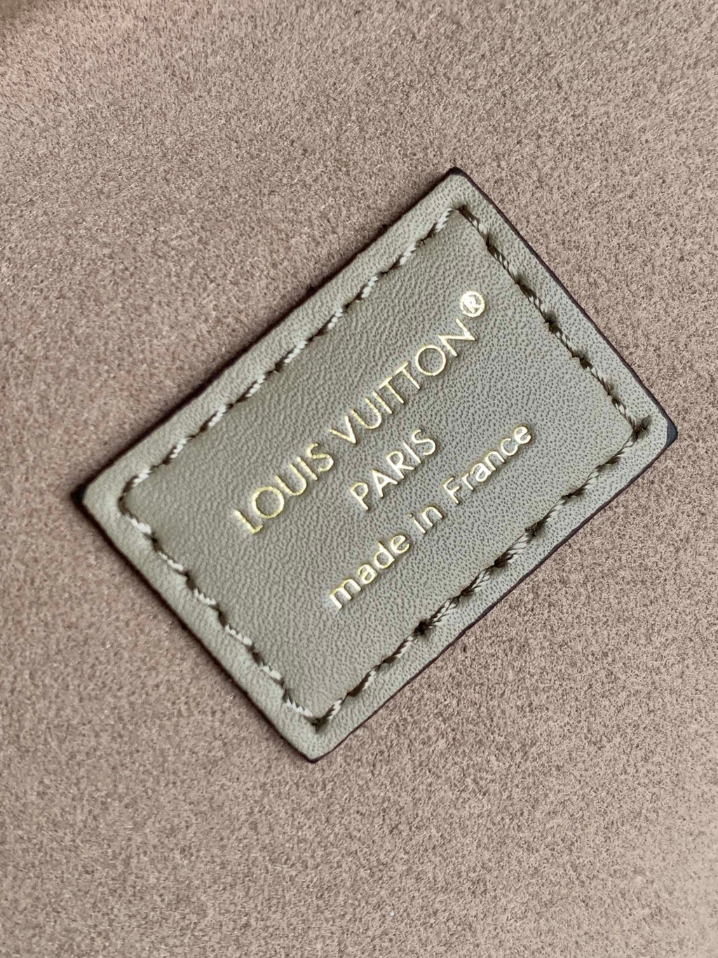 LV City Avenue PM 38.5cm Apricot Monogram Embossed Shadow Cowhide