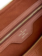 LV M28662 Speedy Soft 30 Camel Brown Monogram Empreinte Leather