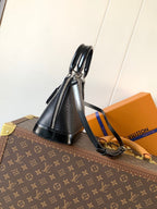 LV M24645 Alma BB Black Epi Leather