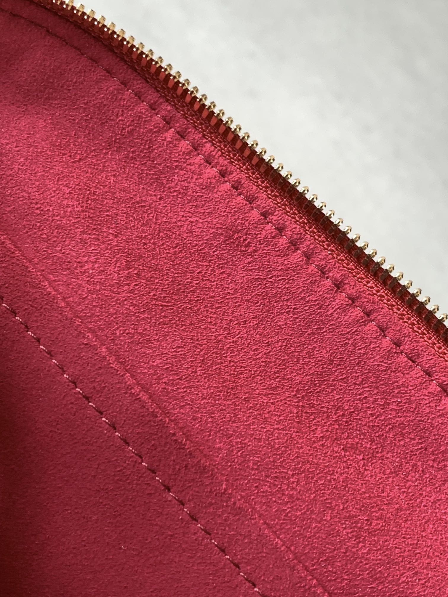 LV M25562 Alma BB Burgundy Epi Leather