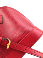 LV M25562 Alma BB Burgundy Epi Leather