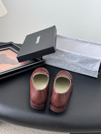 CC 25K   Finition Main Loafers Reddish Brown Calfskin 458642