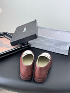 CC 25K   Finition Main Loafers Reddish Brown White Calfskin 458643