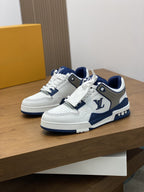LV TRAINER  BLUE WHITE SNEAKER
