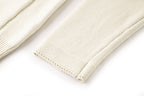 CD Pocket Cardigan White Cotton