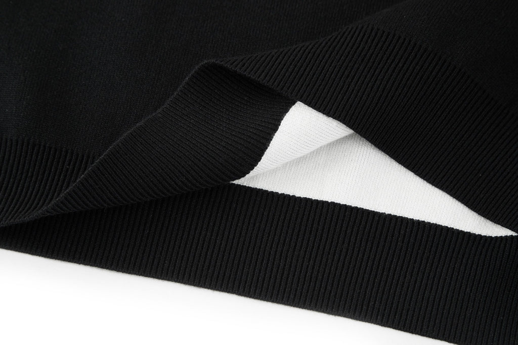 Balenciaga 25 Sweater Black Wool 0002